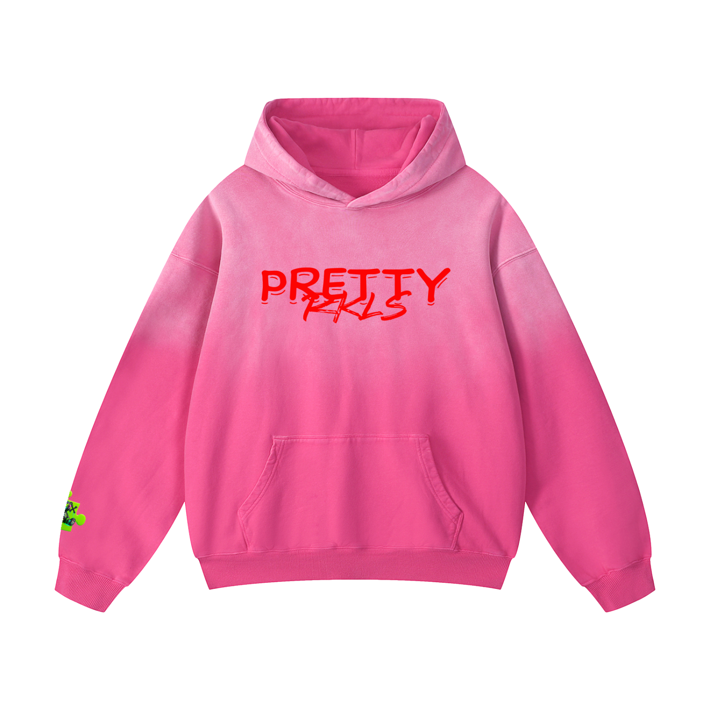 Pretty Reckless/FSW  Heavyweight Sunfade Oversized Hoodie