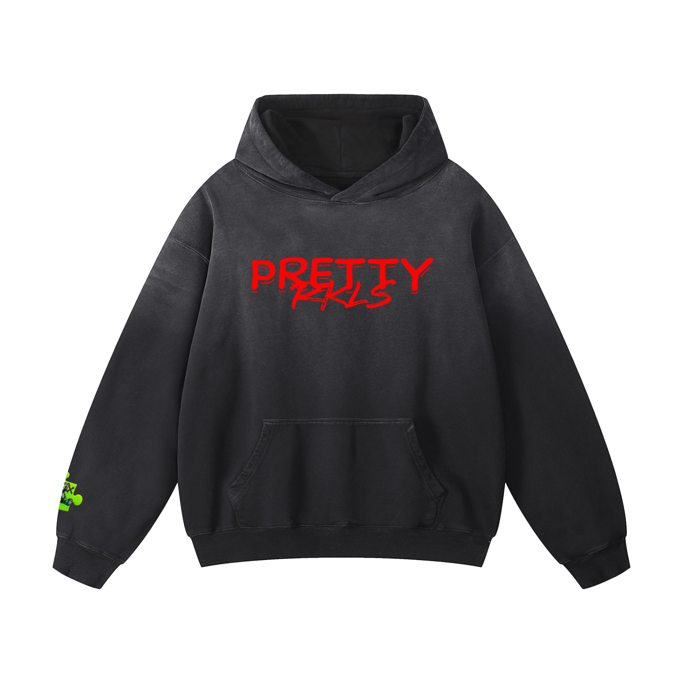Pretty Reckless/FSW  Heavyweight Sunfade Oversized Hoodie