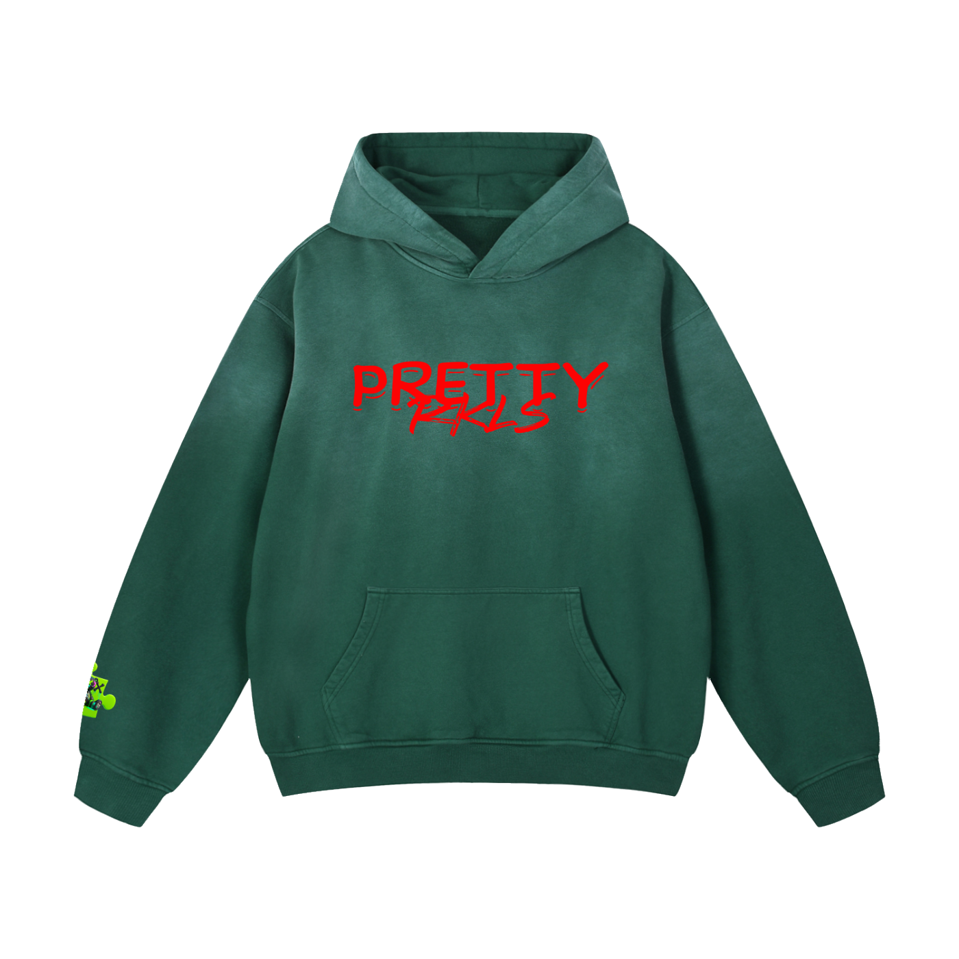 Pretty Reckless/FSW  Heavyweight Sunfade Oversized Hoodie