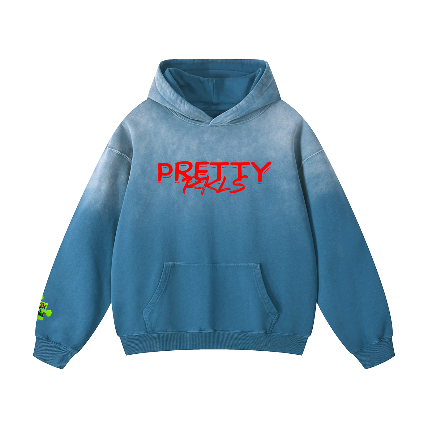 Pretty Reckless/FSW  Heavyweight Sunfade Oversized Hoodie