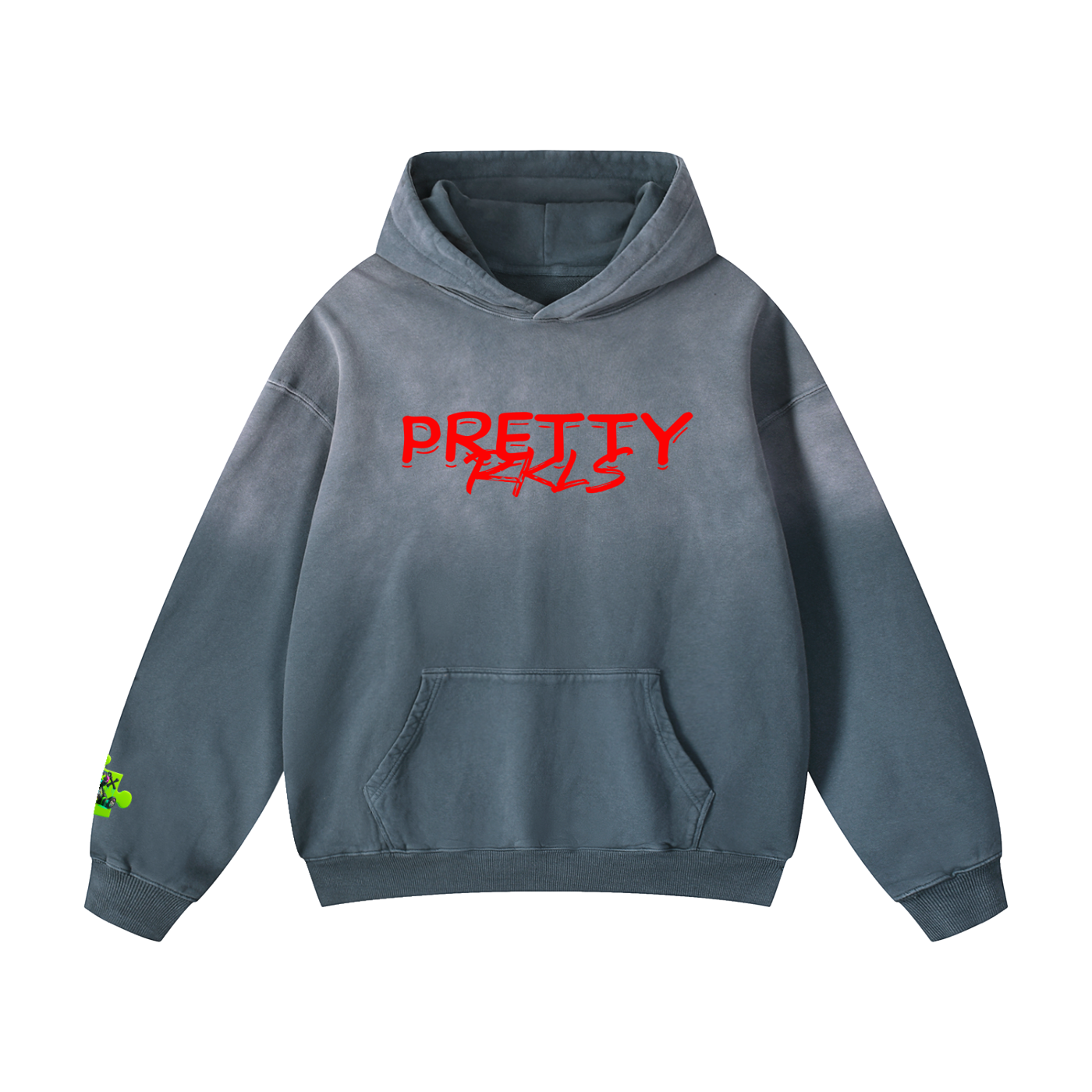 Pretty Reckless/FSW  Heavyweight Sunfade Oversized Hoodie